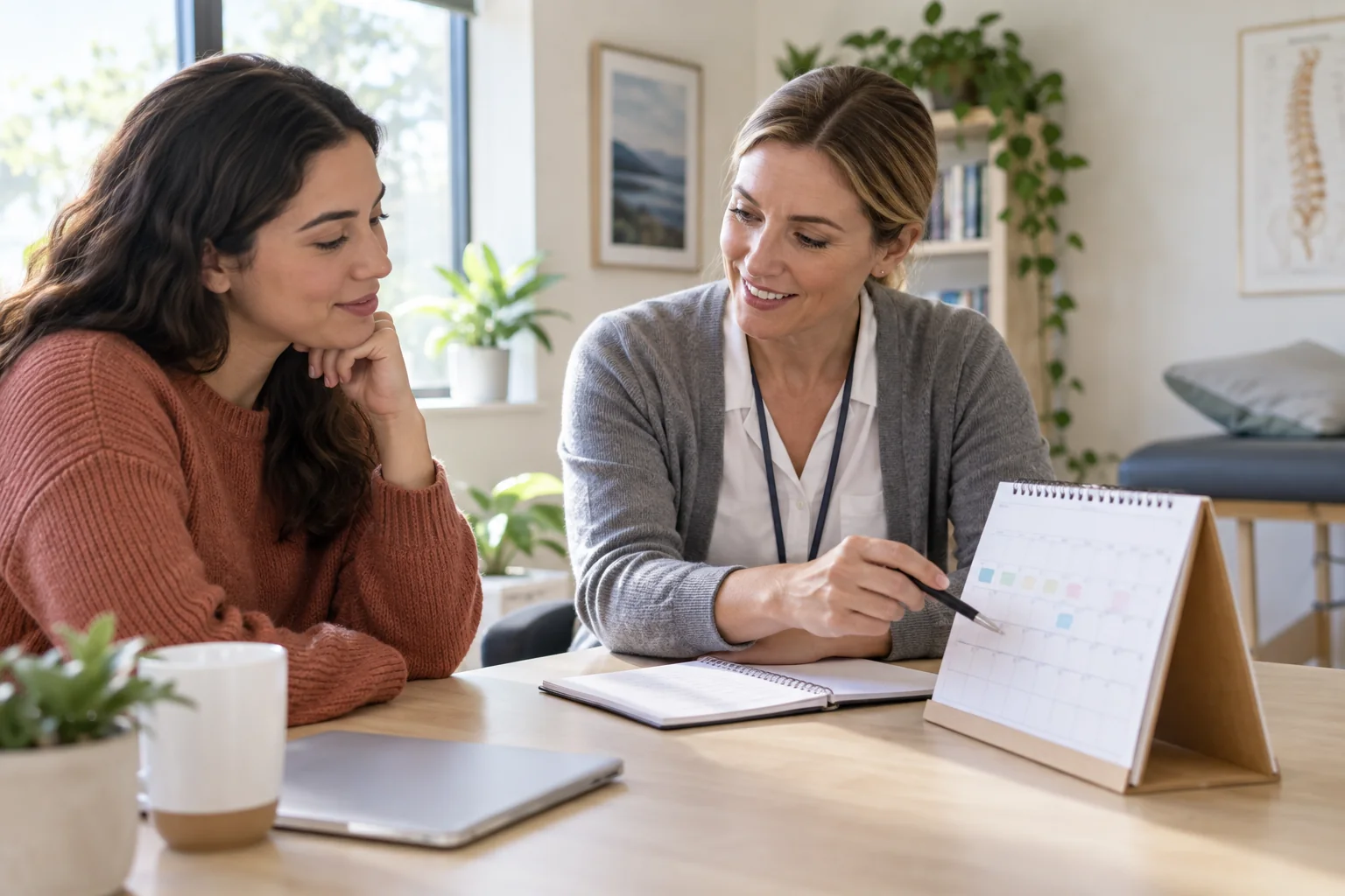Planning follow-up mental health care